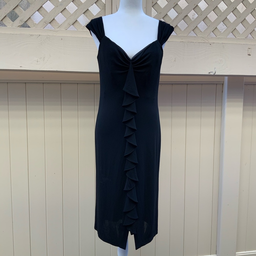 Vintage,Black I.M. Couture Cocktail Dress. Size 8.